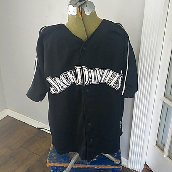 Jack Daniels Other - VTG Y2K JACK DANIELS OLD NUMBER 7 TENNESSEE WHISKEY BASEBALL TOP MENS XL